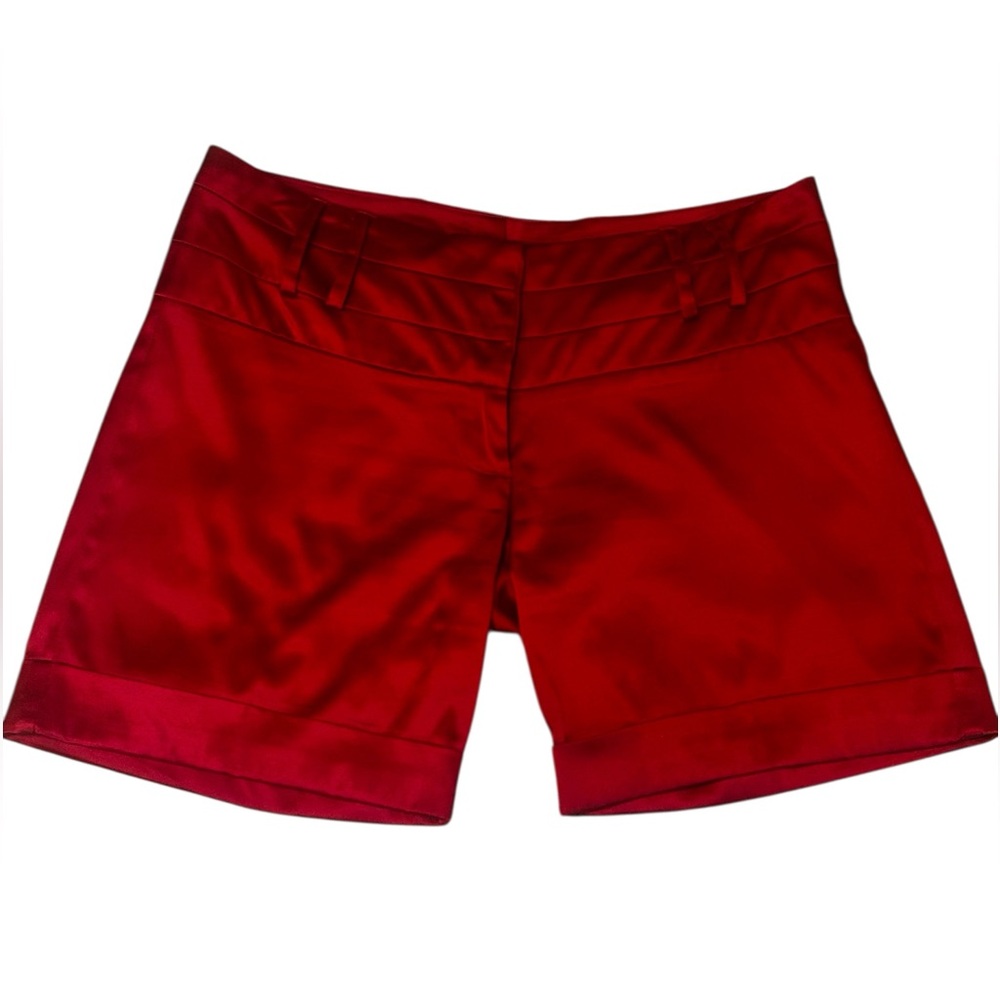 Gaia Red shorts Tailored Shorts woman size medium